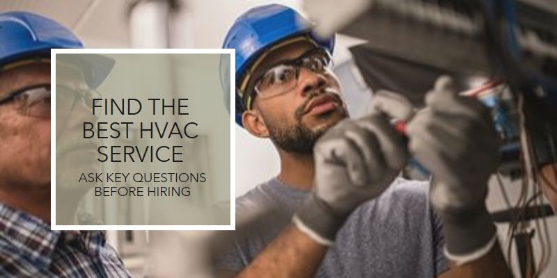 Important Things to Question Your HVAC Contractor