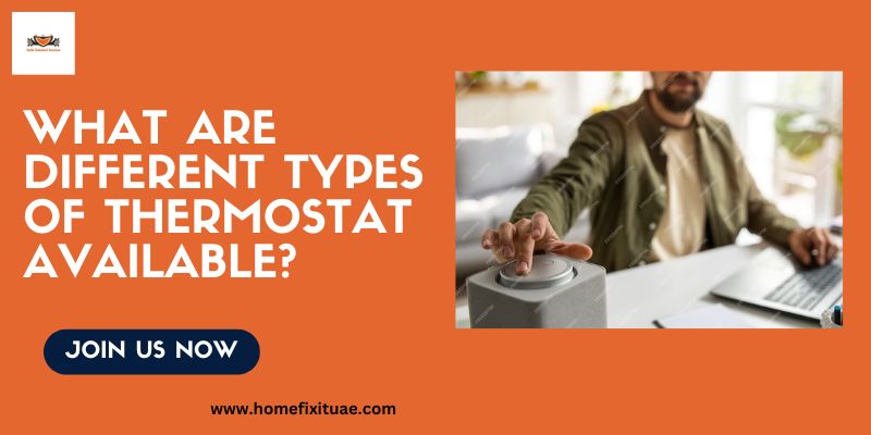 What are Different Types of Thermostat Available