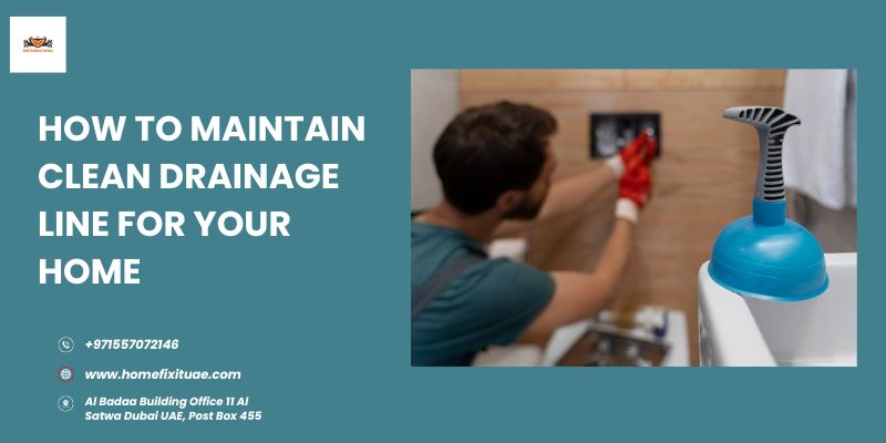 How to Maintain Clean Drainage Line for Your Home