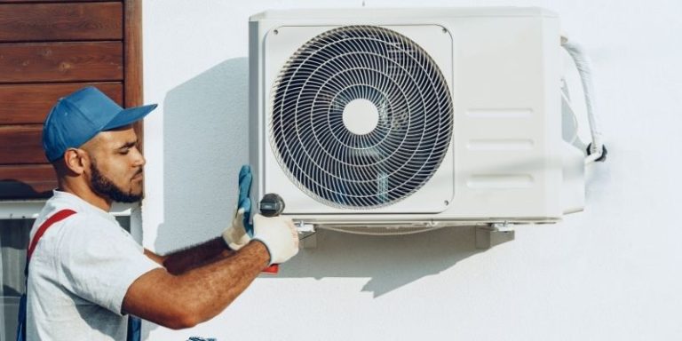 window ac is running but not blowing air