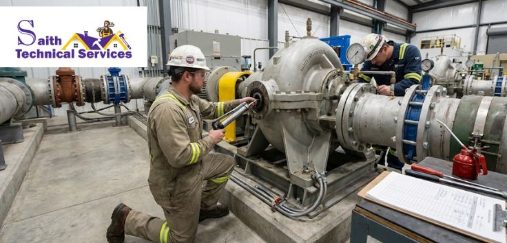 High-Capacity Pump Maintenance