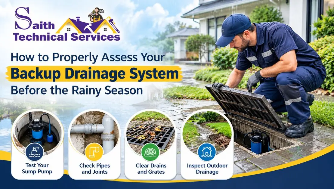 How to Properly Assess Your Backup Drainage System Before the Rainy Season